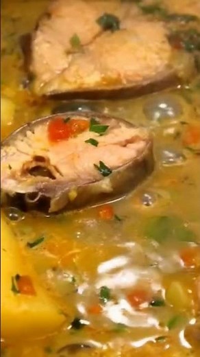Está sabroso este Sancocho de pescado 🐟. Receta completa en El fogón de Oma 👇🏼