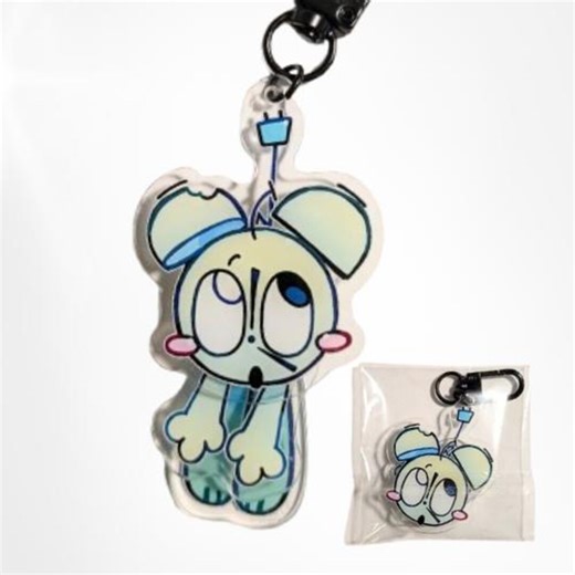 C.L.O.C.K Keychain 2.5 In, ITFT, Derpadon, Moving Keychain, Youtube - Etsy