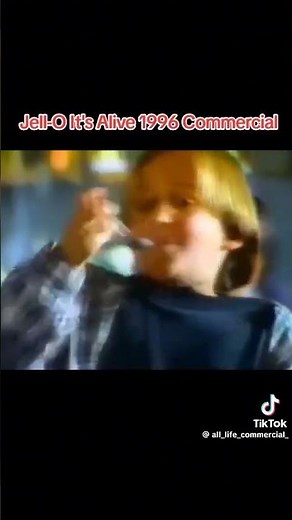 Cranberry Strawberry Jell-O It Is Alive 1996 Commercial Video