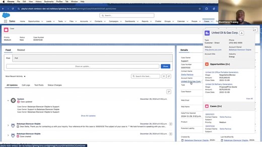 A quick Salesforce Demo Org demonstrating the power of Salesforce