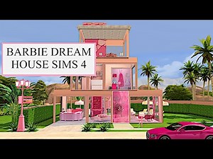 I RECREATED THE BARBIE DREAM HOUSE in the SIMS 4