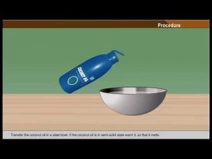 To Study Saponification Reaction for Preparation of Soap - Lab Experiment, Class 10 Science Video Lecture