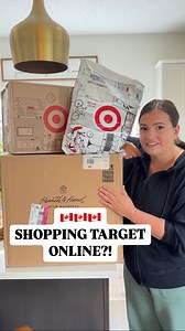 Just a friendly PSA from your fave Canadian 🇨🇦 Dear @target - this is the lengths I will go to for you ❤️ Let me know if you have any questions! I don’t do this often - this was my biggest order yet and it’s cause most of this stuff was deeply discounted! Always a good idea to wait for sales. I got: another laundry basket & a mini lamp for the nursery, a cute vintage art print, some more of my fave dish cloths, a very cool step stool for the baby, and some Cat & Jack clothes for him! Check out