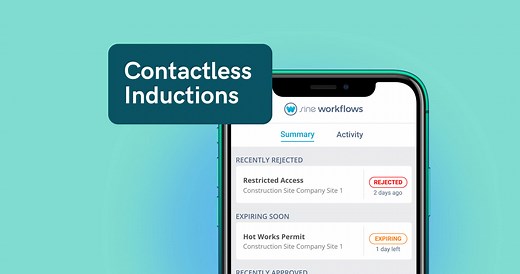 Transform your contractor induction process with Sine Workflows