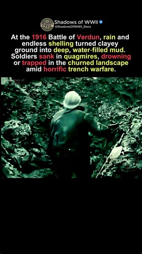 1916 Verdun Horror: Mud Swallows Soldiers
