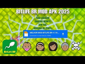 NOVA VERSÃO!! BITLIFE BR MOD APK 1.18.18 COM TUDO LIBERADO! BITLIFE BR MOD 2025 COMO BAIXAR!