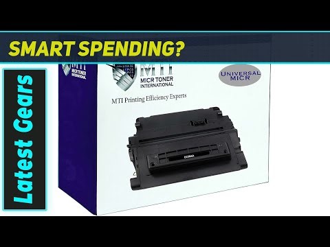 MTI Universal MICR Toner for HP CC364A 64A: The Smartest Choice!