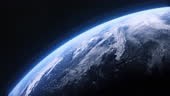 3D Animated Cinematic Realistic Rotating World. Earth, Cloud and Maps...