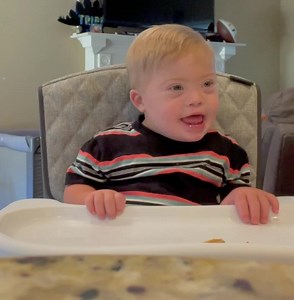38K views · 2.2K reactions | Snack temptation challenge vs Tripp… I should have known by the first giggle he was going to be a trickster #upsyndrome #nothingdownaboutit #snackchallenge #myboy  | TeamTripp | Facebook