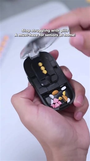 💊 Tired of wasting time splitting pills? Our Efficient Tablet Splitter cuts multiple tablets at once, saving you effort and hassle. Plus, get a FREE brush & tweezers for easy cleaning! Precise cutting every time with adjustable lever and non-slip grip. Safe, durable stainless steel blade - protected from accidental cuts. Store cut pills in the built-in compartment and take it on-the-go! Ready to simplify your daily medication routine? Split pills like a pro today! ✅ | Previousin