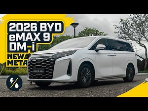2026 BYD eMAX 9 DM-i: Plug-in hybrid luxury van now in PH starting a P2.678-M | Top Gear Philippines