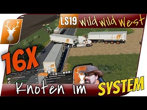 Wild West 16x #99 - Big desaster out here! Kursbereinigung mit AD! // Let´s Play LS19