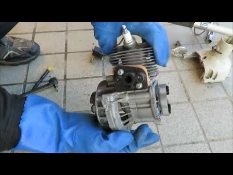 長期放置の草刈機(刈払機）を分解整備する Disassembly and maintenance of brush cutters