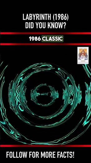 Did you know THIS about LABYRINTH (1986)? Fact 1