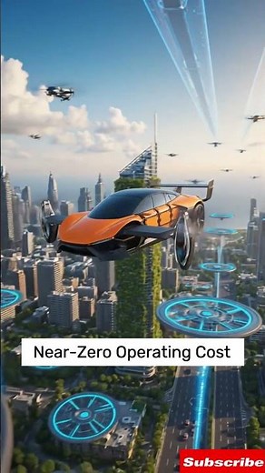 Self-Charging Electric Flying Cars | The World in 2052