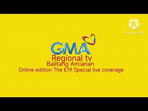 gma regional tv balitang amianan online edition the e19 special live coverage