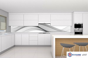 Custom Glass Backsplash | Kitchen & Bathroom | Bellissimo Colors