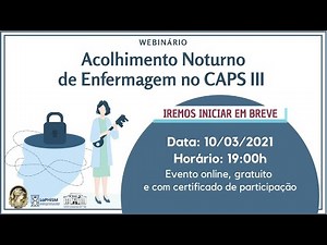 ACOLHIMENTO NOTURNO EM ENFERMAGEM NO CAPS III