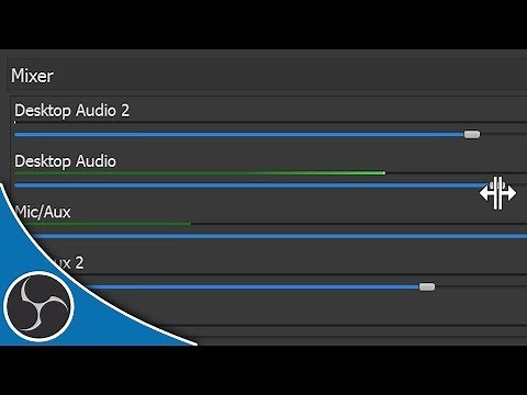 OBS Studio 110 - MIXER MASTER - How to use OBS Mixer for Multiple Audio Tracks & Balanced Audio 🎧