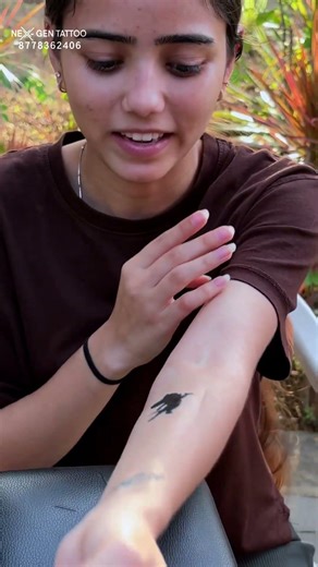 Couple tattoo #temporary tattoos college event ❤️ #nexgen #tattoo #love #tada