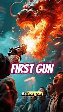 The First Gun in History From Dragon Fire to Battlefield Thunder #history #facts #ancientrelics