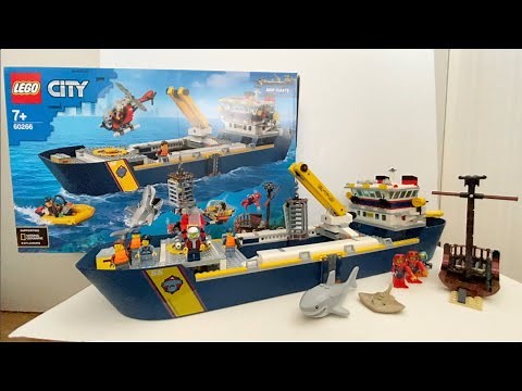 LEGO City 60266 Ocean Exploration Ship REVIEW!