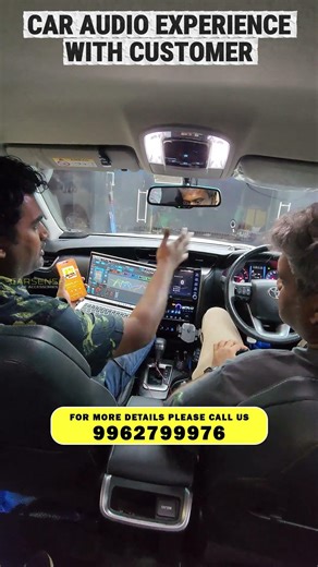 Car Audio Experience with Customer | Car Audio Upgrade Chennai | 3 Way Car Audio #shorts