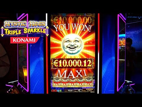 Majestic Moon Triple Sparkle Slot Machine from Konami