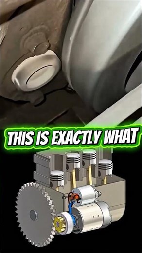 How a Car Engine Actually Starts! 🚗💨 #shorts