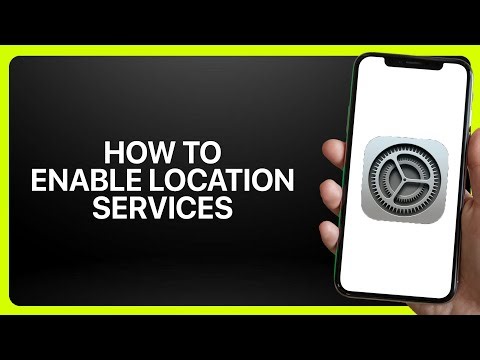 How To Enable Location Services In iPhone Settings 2025! Tutorial