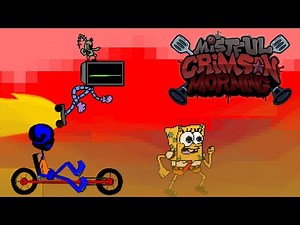 Bait (Remastered) - FNF Prey But Plankton Spongebob And Starved Squidward Sing It 🎶🎤