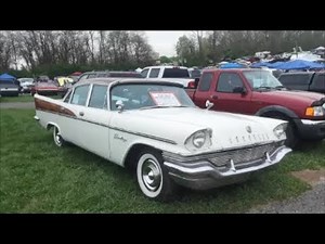 Checking Out Classic Cars With Pam 1957 Chrysler Saratoga At the 2019 Spring Carlisle
