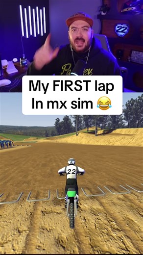 Mx sim is… hard 😂#mxbikes | MX Bikes