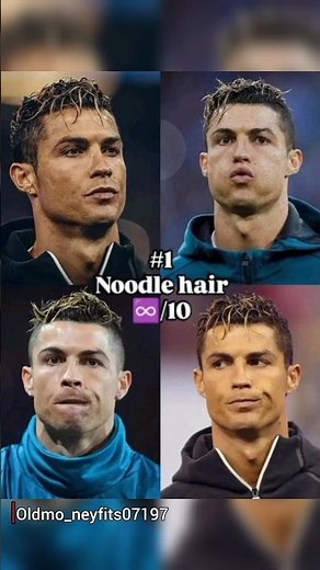 “CR7's best haircuts ranked. 🔥”#cristianoronaldo #cr7 #ronaldo #hairstyle #trending #shorts #goat