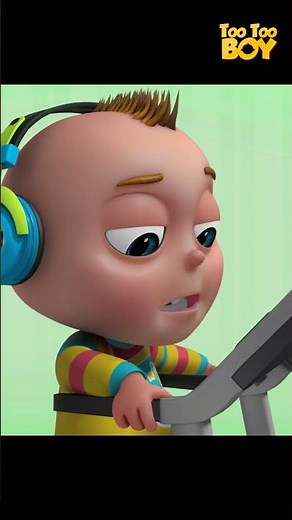 Too Too Boy Run Time Error Shorts | Cartoon Animation For Kids #animation #cartoon #shorts