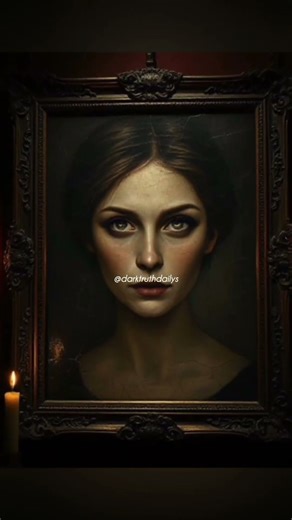 This Haunted Painting Changes at Night — The Eyes of Lady Merrow 👁️ #Shorts #mystery