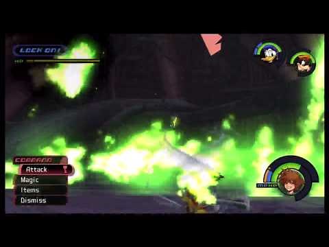 Kingdom Hearts 1 HD Walkthrough: Maleficent Dragon Boss Fight