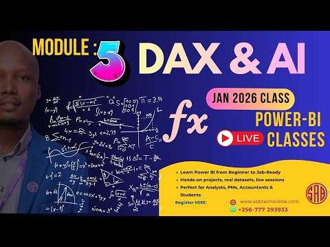Master DAX Formulas in Power BI | Building Interactive Dashboards