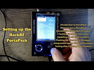 Setting up the HackRF PortaPack