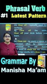 Phrasal verb Eduquity pattern based questions ssc vocab - 1 #phrasalverbs #sscenglish #neonclasses