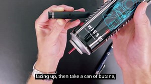 Watch How to Properly Refill Your Dissim Slim Butane Lighter on Amazon Live