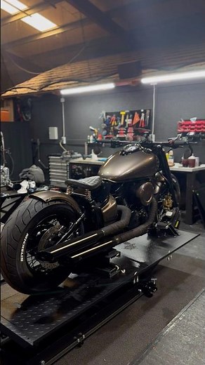 Full Bobber Transformation Yamaha XVS 1100 Dragstar Custom #buildingstory #bobberbuild