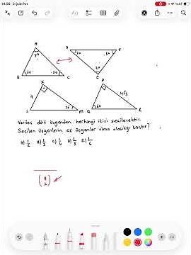 2026 TYT MATEMATİK (ÖSYM TARZI GEOMETRİ OLASILIK BİR ARADA)