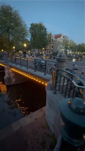 A beautiful Canal View In Amsterdam