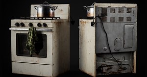 Texturing A Realistic Rusted Stove In Substance 3D Painter