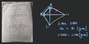 class IX Maths MCQ for circle... | Filo