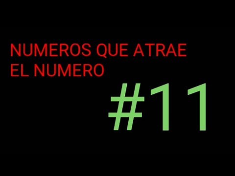 QUE NUMEROS JUGAR CUANDO SALE EL 11 , NÚMEROS QUE JALAN O ATRAEN OTROS NUMEROS ( LA PATRONA )