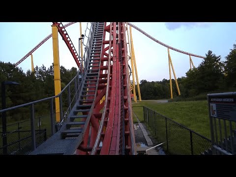 World's Most Intense Coaster: Intimidator 305 Front Row POV