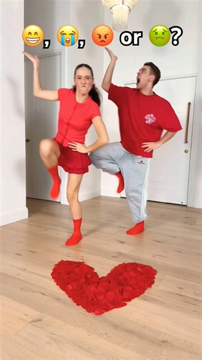Fast 🆚 Slow Dance 🫢 Which emotion do you pick? #dance #funny #couple