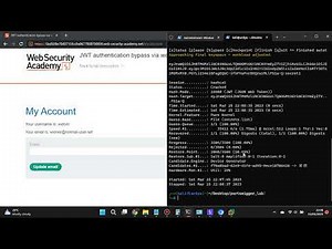 Portswigger Lab: JWT authentication bypass via weak signing key